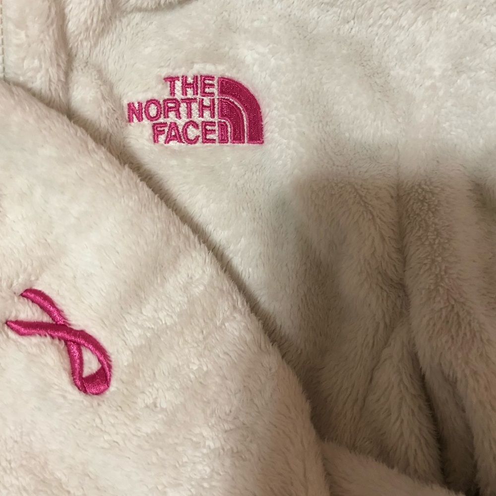 Breast cancer North Face Zip Up